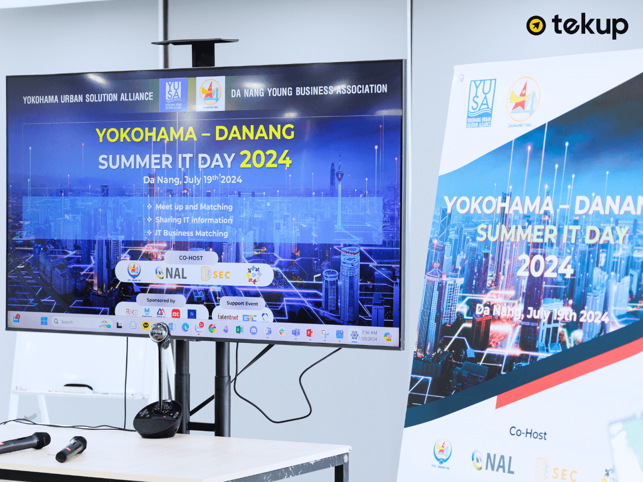 TEKUP JSC PROUDLY PARTICIPATES IN YOKOHAMA – DANANG SUMMER IT DAY 2024: A PLATFORM FOR VIETNAM-JAPAN TECHNOLOGY COLLABORATION