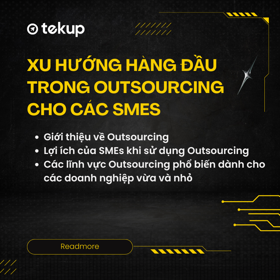 XU HƯỚNG HÀNG ĐẦU CỦA IT OUTSOURCING CHO DOANH NGHIỆP VỪA VÀ NHỎ (SMEs)