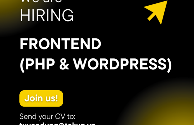 TEKUP IS HIRING FOR THE POSITION OF FRONTEND (PHP & WORDPRESS)