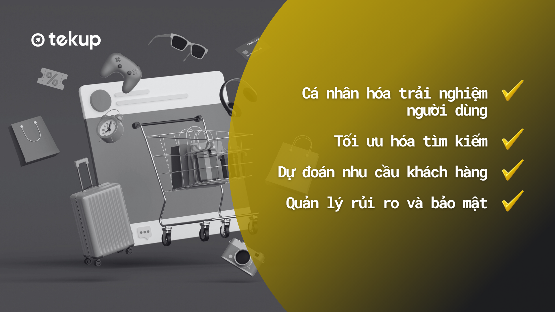 Lợi ích của AI trong thương mại điện tử