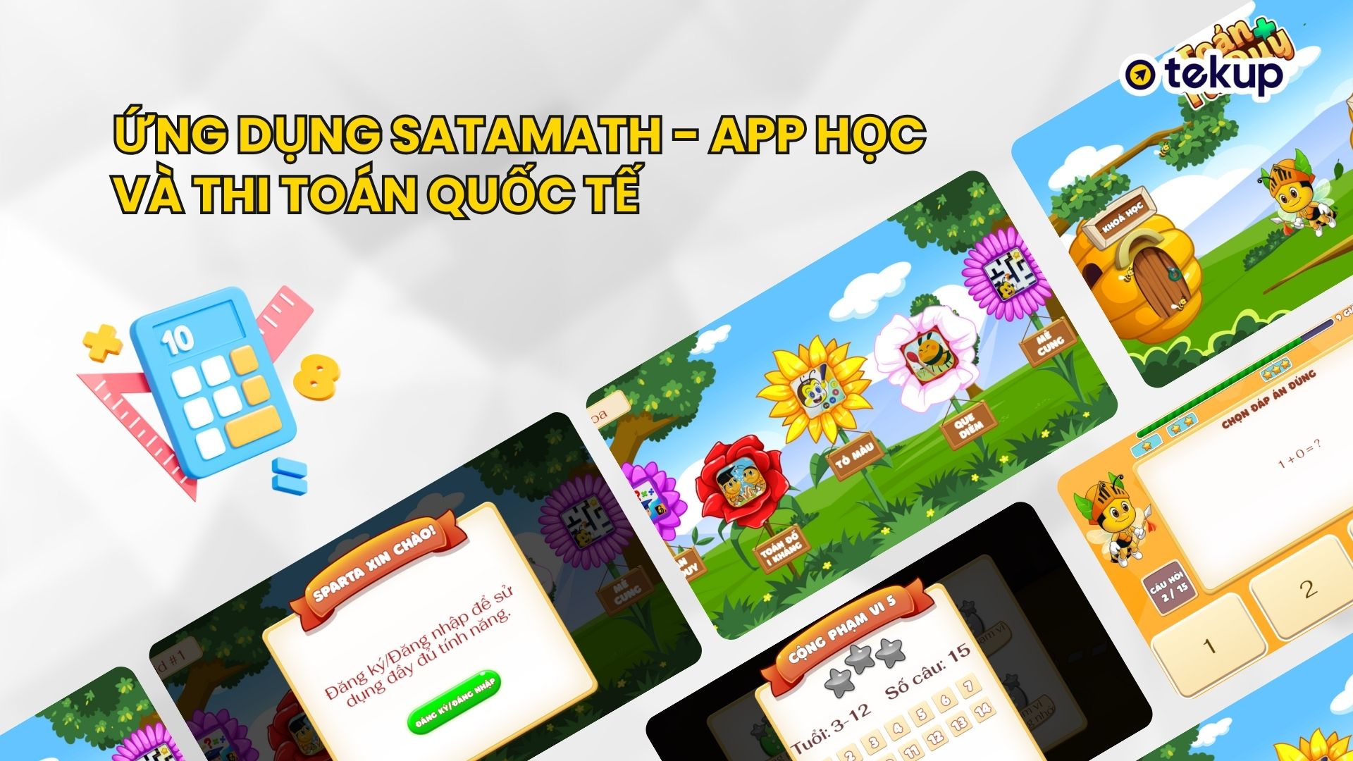 Case Study: Ứng dụng Satamath - App học và thi Toán Quốc Tế