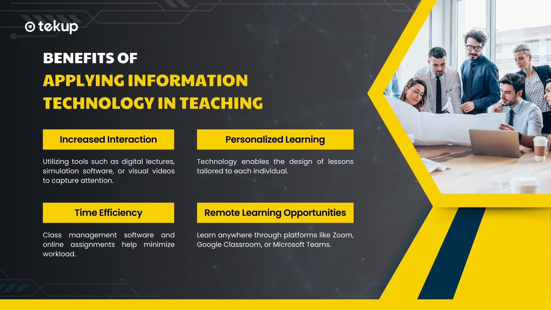 Benefits of Applying Information Technology in Teaching