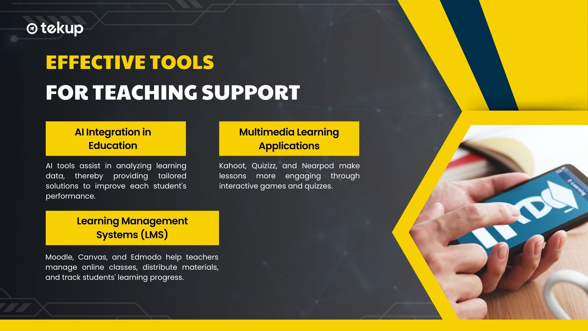 Effective Tools for Teaching Support