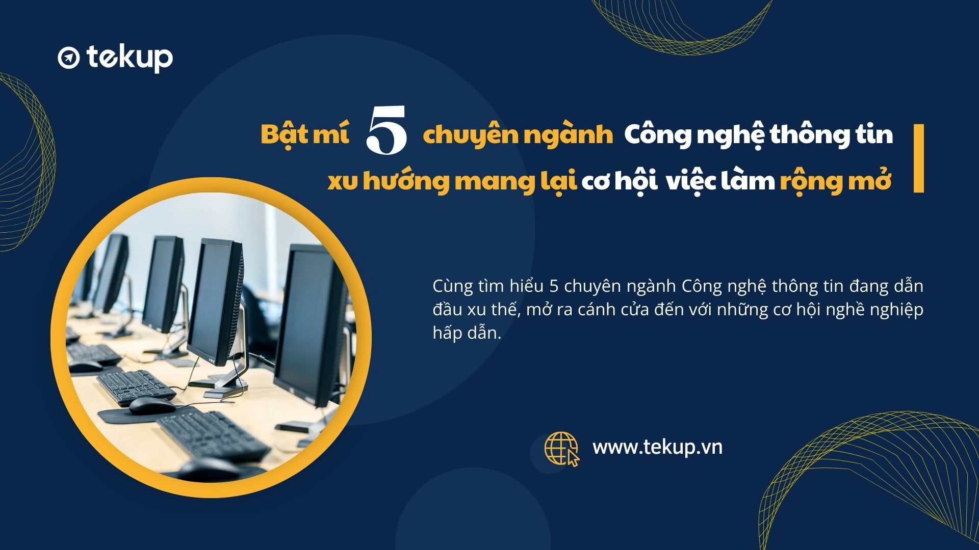 5 chuyên ngành công nghệ thông tin xu hướng