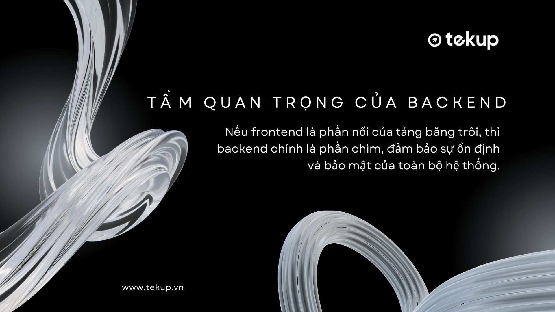 Tầm quan trọng của Backend