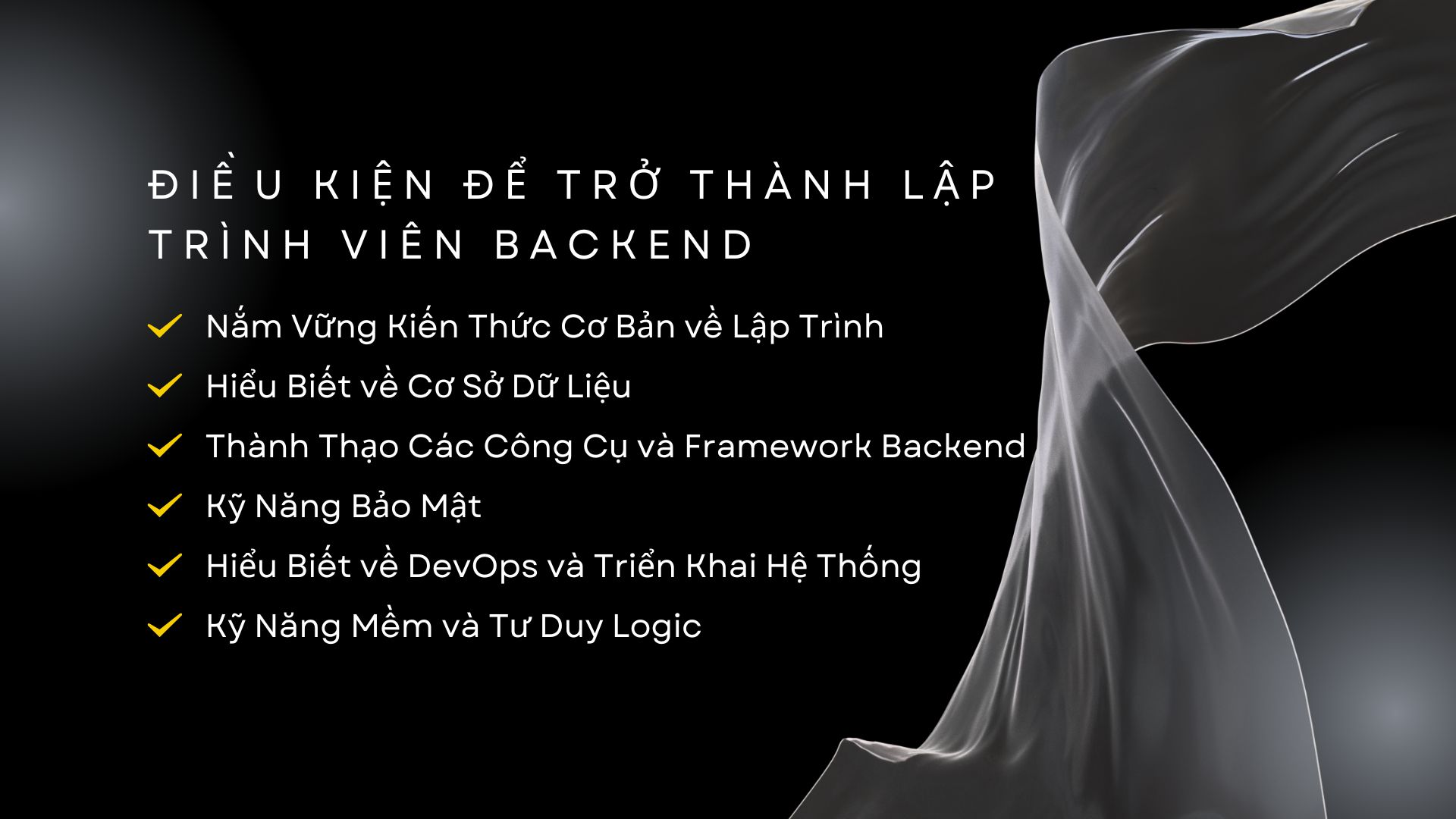 Điều Kiện Để Trở Thành Lập Trình Viên Backend