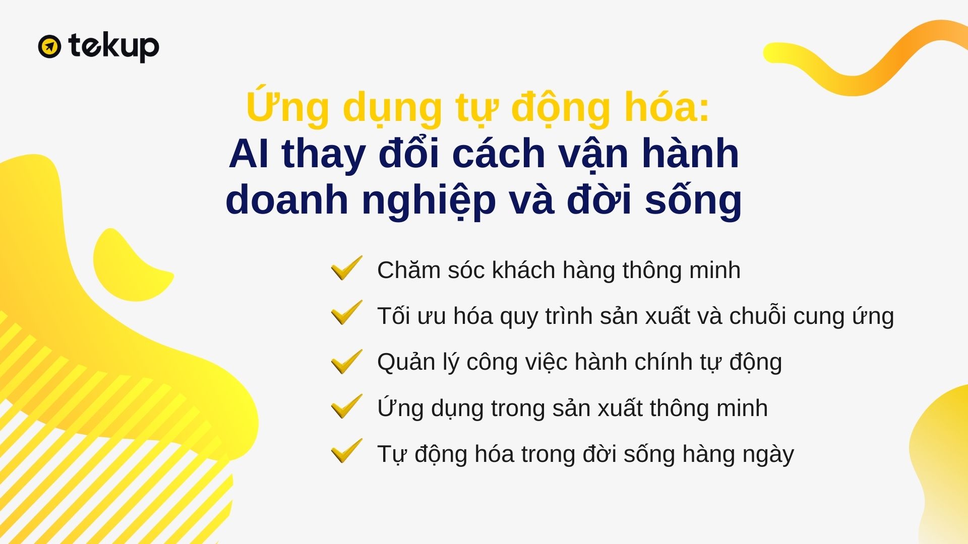 AI đang giúp các doanh nghiệp và cá nhân tiết kiệm thời gian, chi phí và tối ưu hóa công việc, mở ra những cơ hội mới trong mọi lĩnh vực.