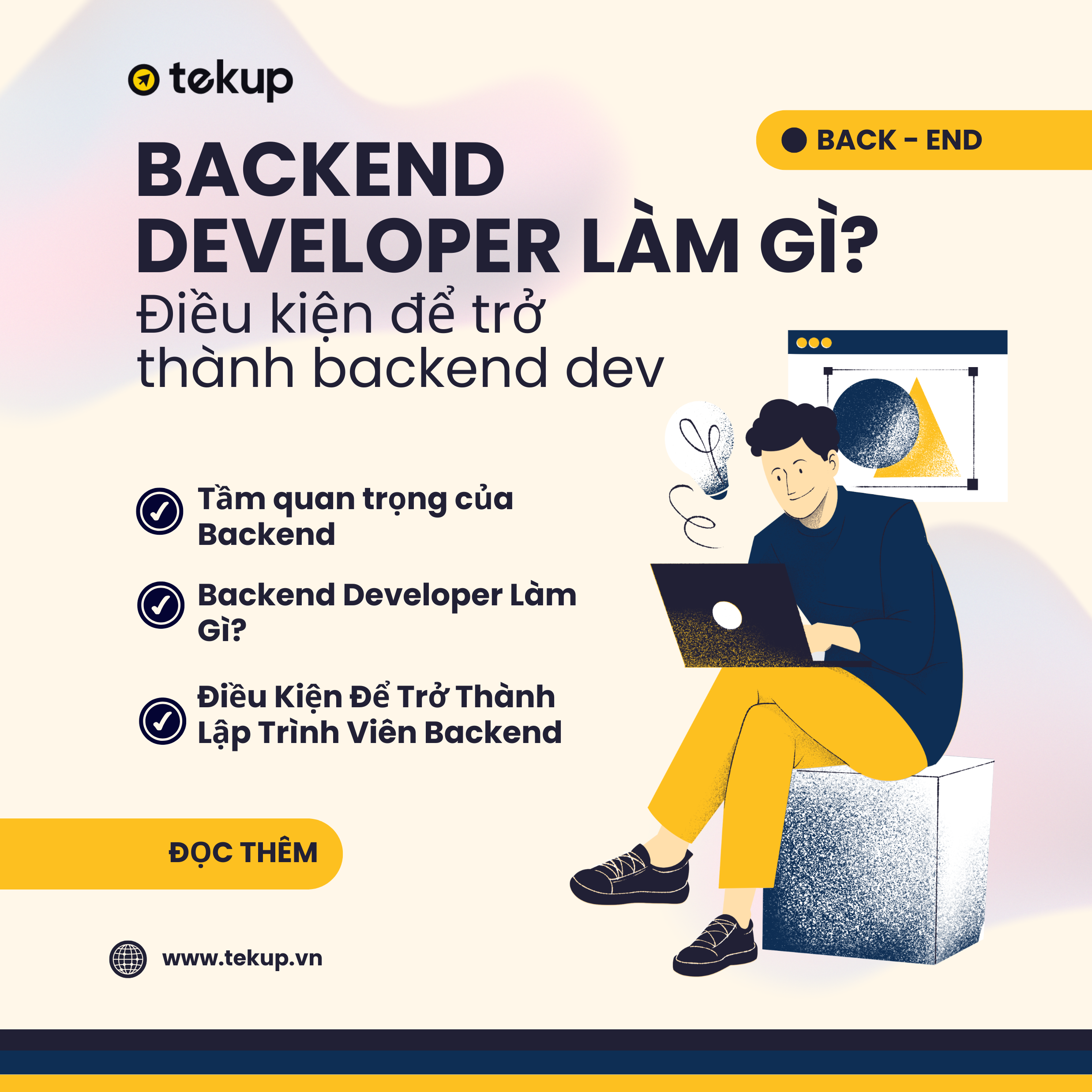 BACKEND DEVELOPER LÀM GÌ? ĐIỀU KIỆN ĐỂ TRỞ THÀNH LẬP TRÌNH VIÊN BACKEND