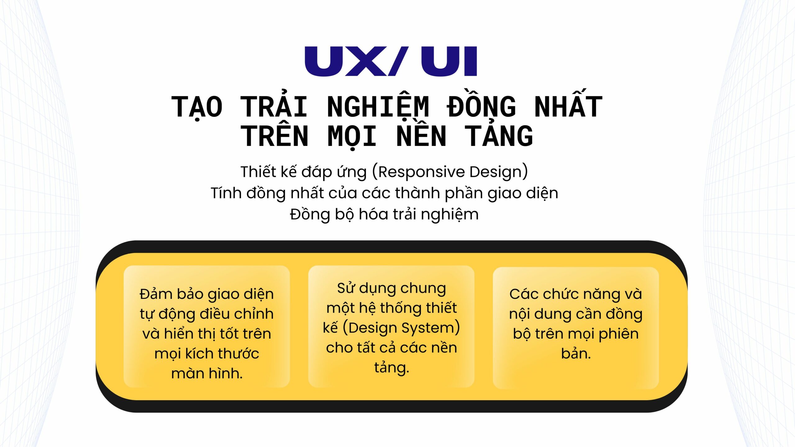 Một giao diện đơn giản và trực quan giúp người dùng dễ dàng thao tác mà không bị choáng ngợp hoặc mất phương hướng.