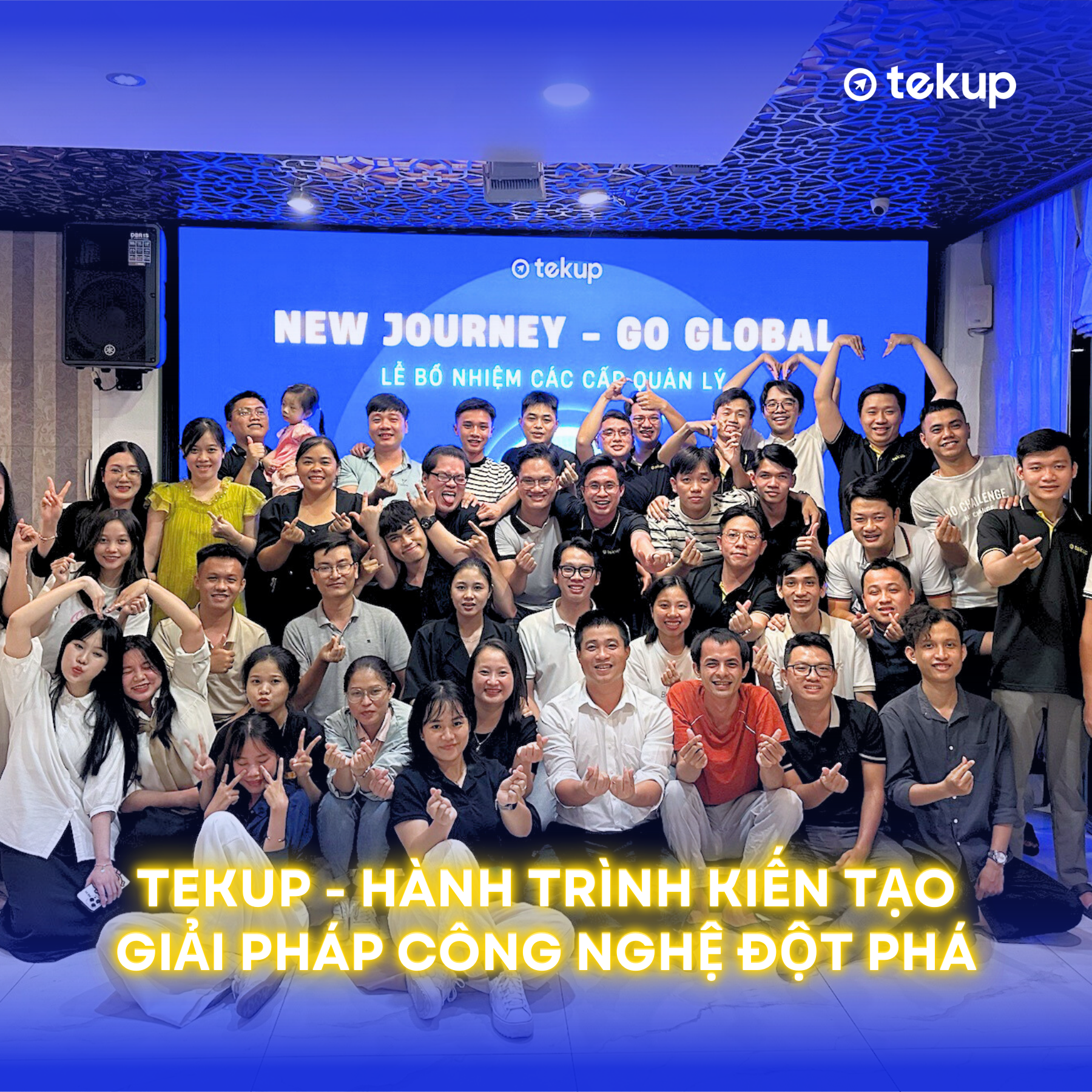 TEKUP JSC – HÀNH TRÌNH KIẾN TẠO GIẢI PHÁP CÔNG NGHỆ ĐỘT PHÁ