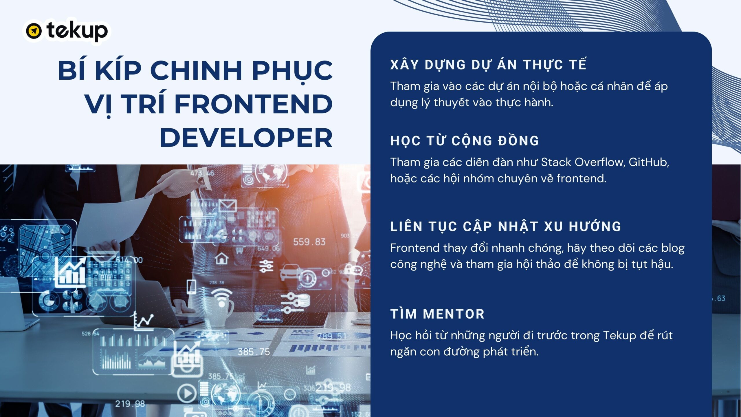 Bí kíp để chinh phục vị trí Frontend Developer