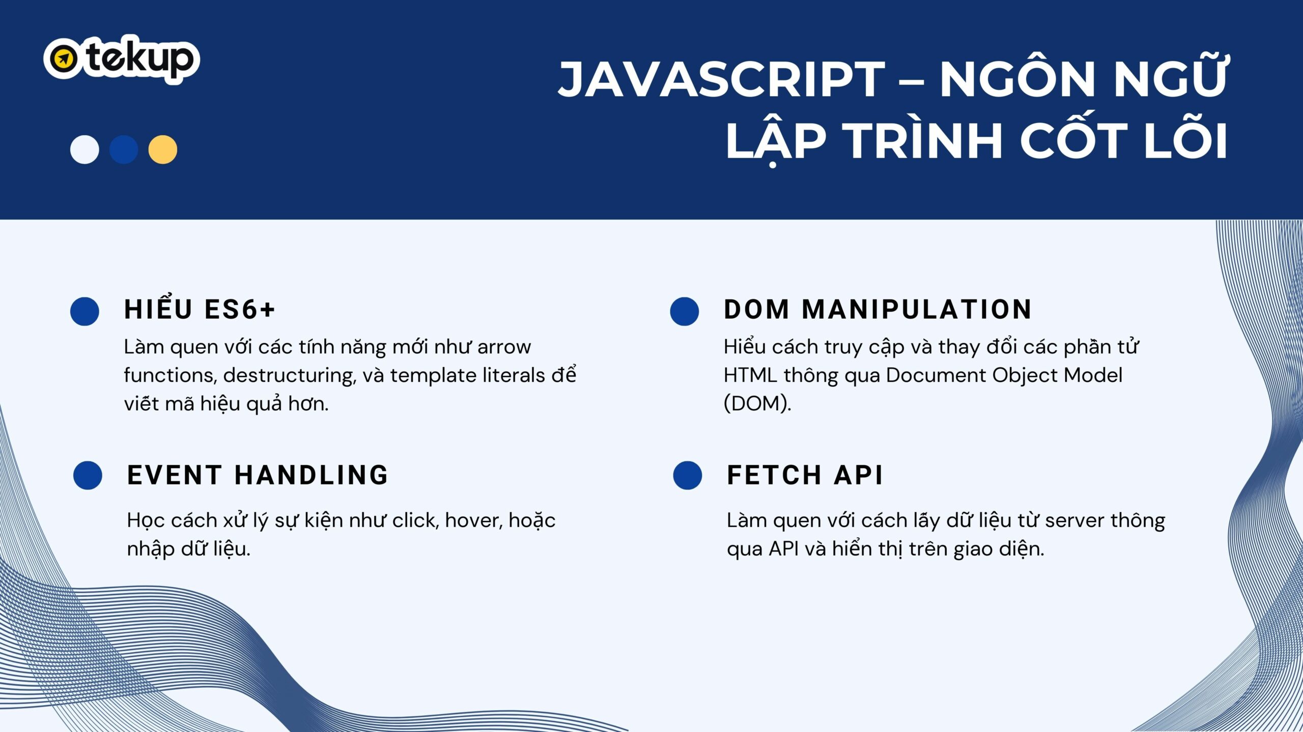 JavaScript giúp website của bạn trở nên tương tác và linh hoạt hơn