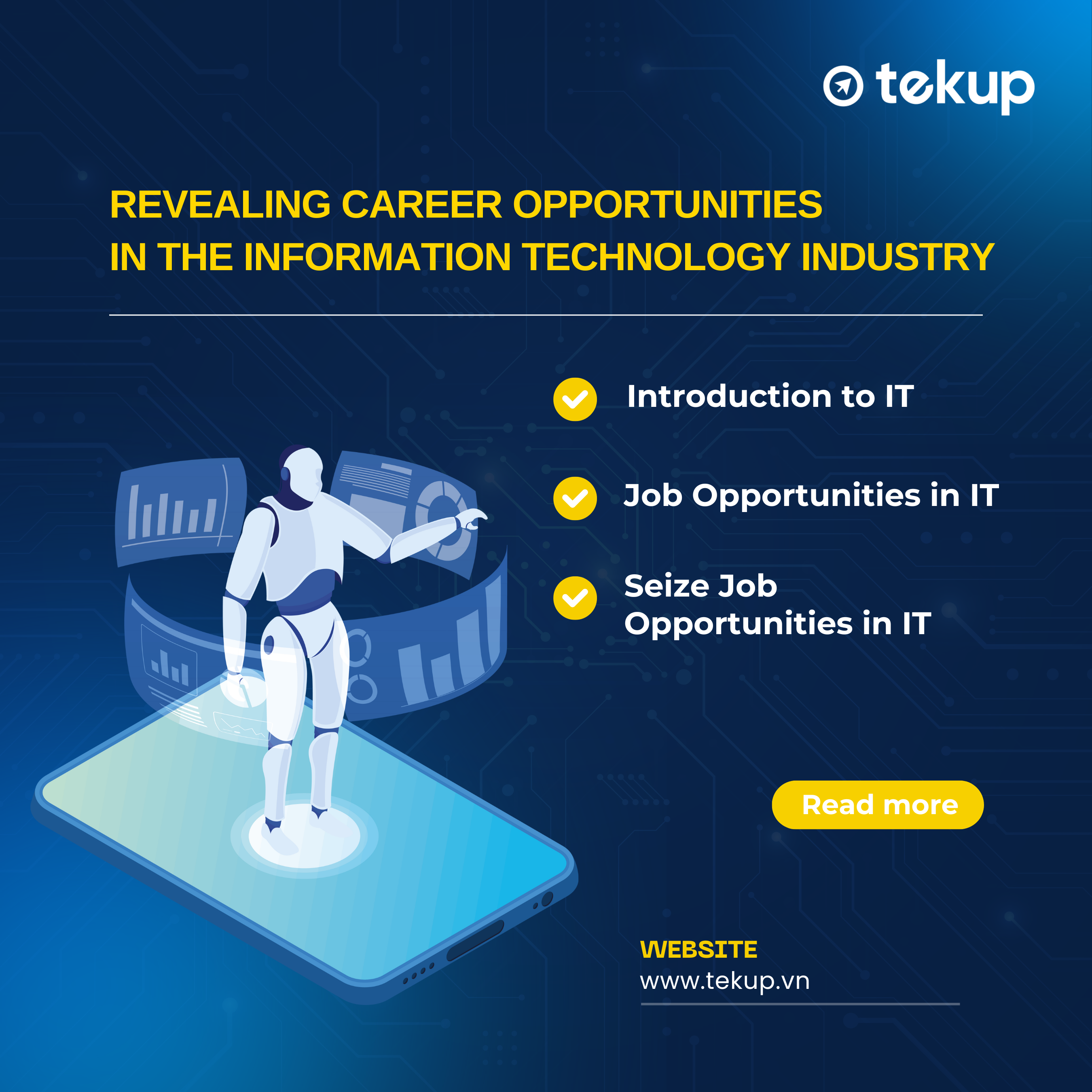 REVEALING CAREER OPPORTUNITIES IN THE INFORMATION TECHNOLOGY INDUSTRY