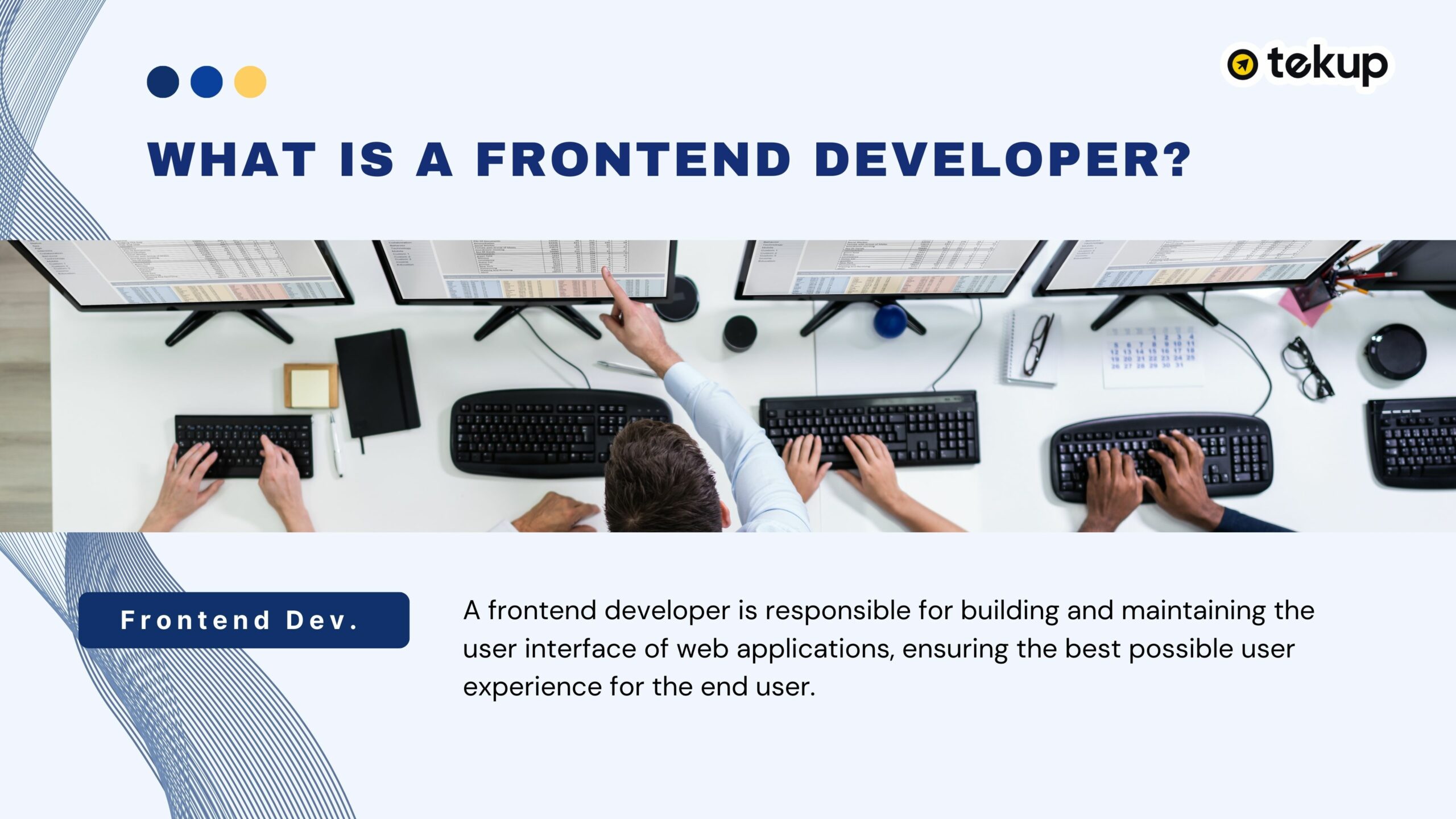 What is a Frontend Developer?