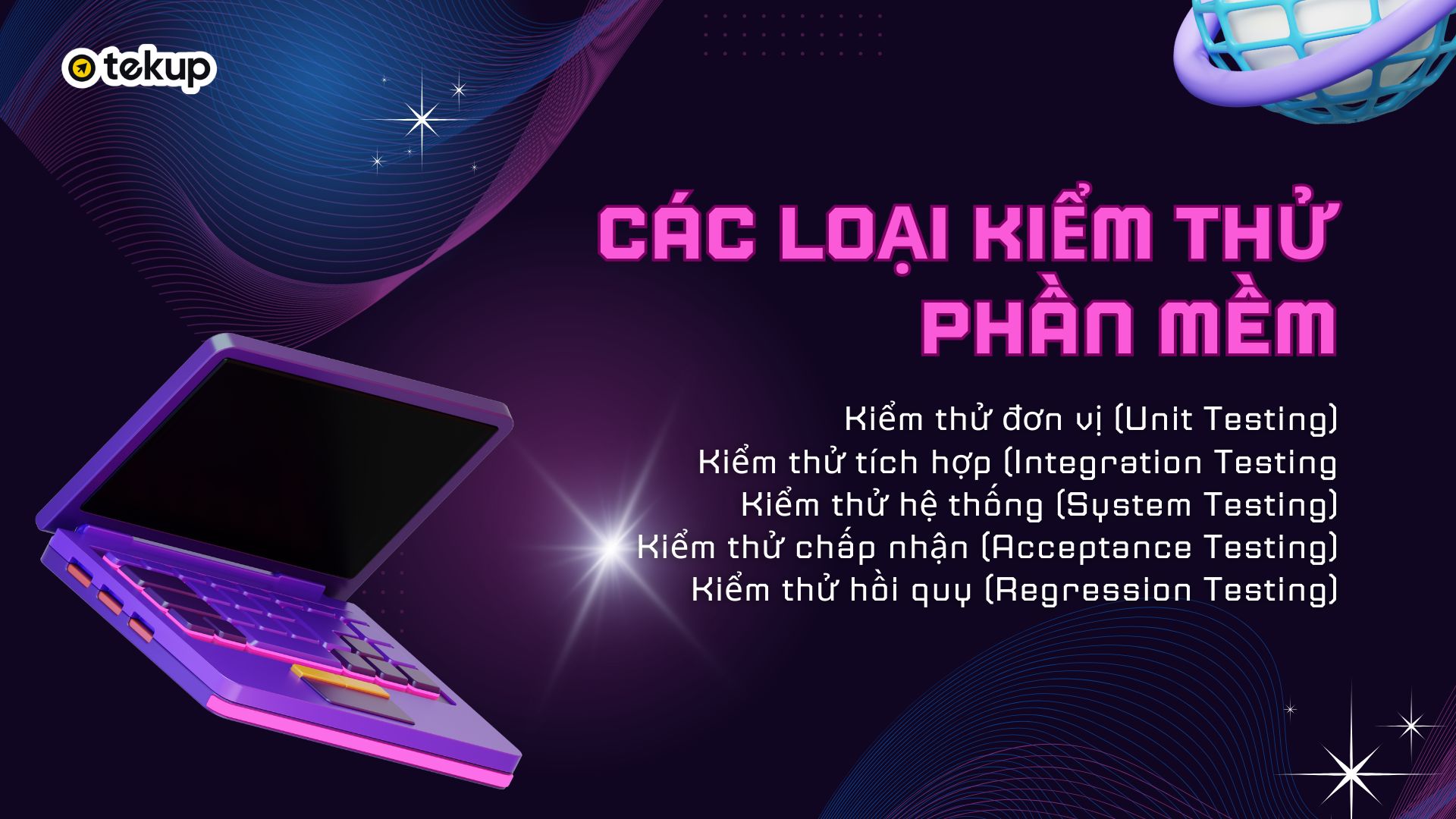 Các loại kiểm thử phần mềm