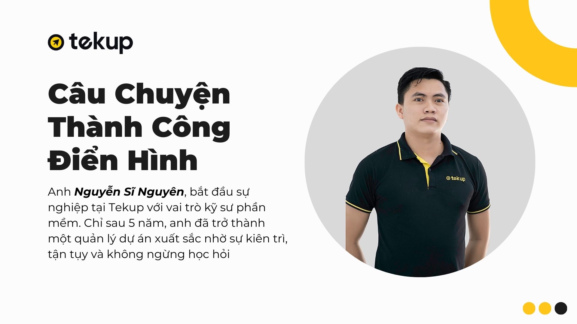 Câu chuyện thành công điển hình tại Tekup