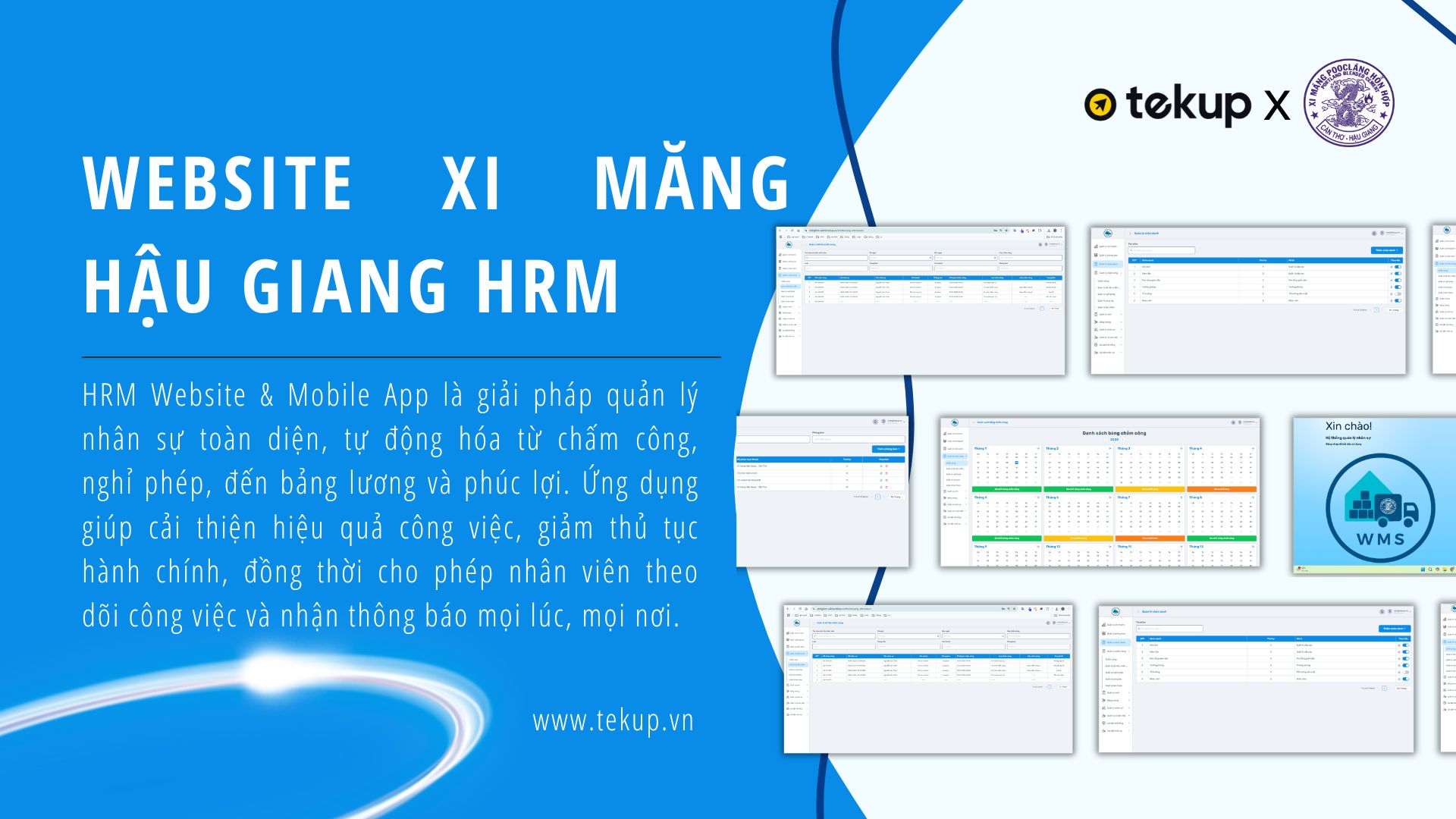 Website Xi Măng Hậu Giang HRM là giải pháp quản lý nhân sự toàn diện, cải thiện hiệu quả công việc.